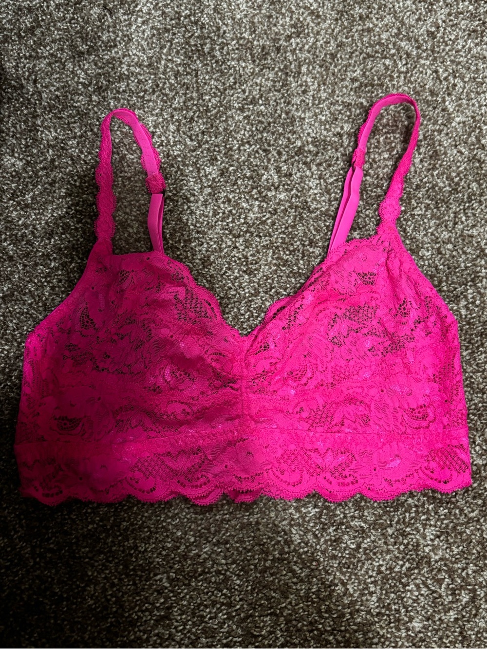 Cosabella Hot Pink Lace Bralette